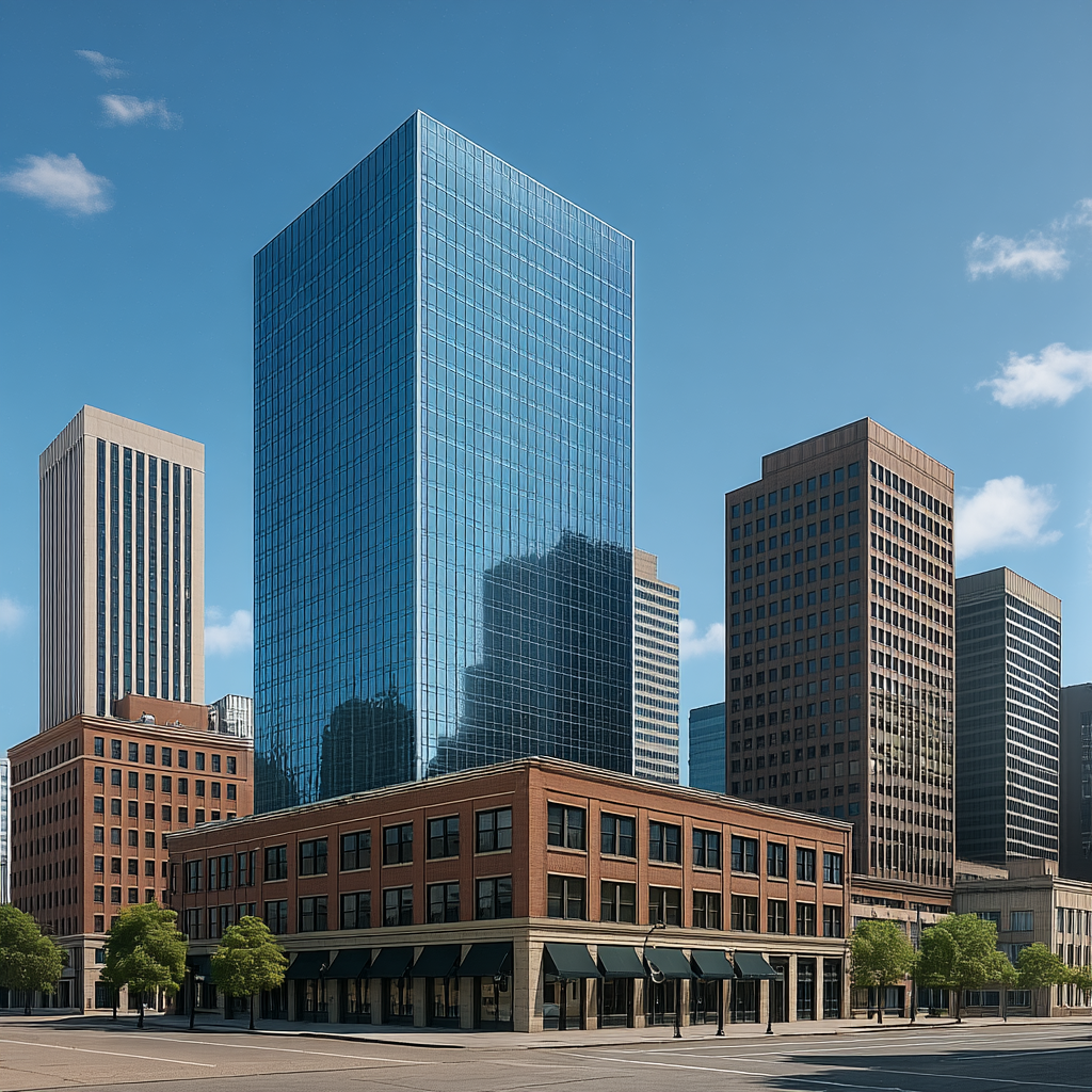 Drone Cleaning of Commercial Buildings, Skyscrapers, and Storefronts