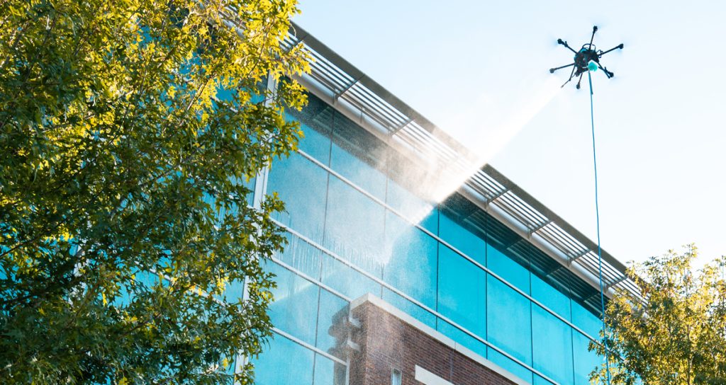 Austin Drone Wash Transforms High-Rise Maintenance
